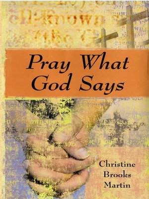 cover image of Pray What God Says